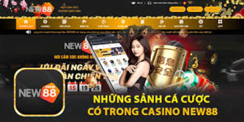 Chuyên mục game tại Casino New88